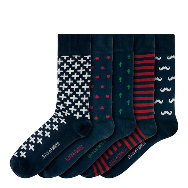 Black & Parker Marwood Hill 5 Regular socks