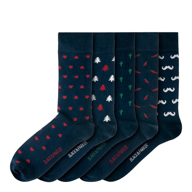 Black & Parker Mapperton 5 Regular socks