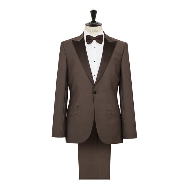 Reiss Brown Pacific Modern Suit