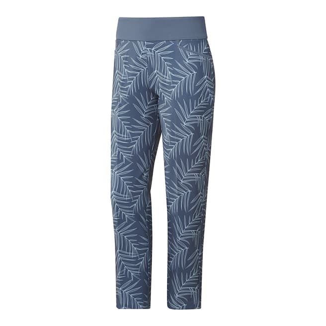Adidas Golf Blue Printed Pants 