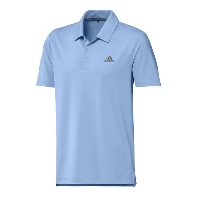 Adidas Golf Blue Ultimate Solid 2.0 Polo 