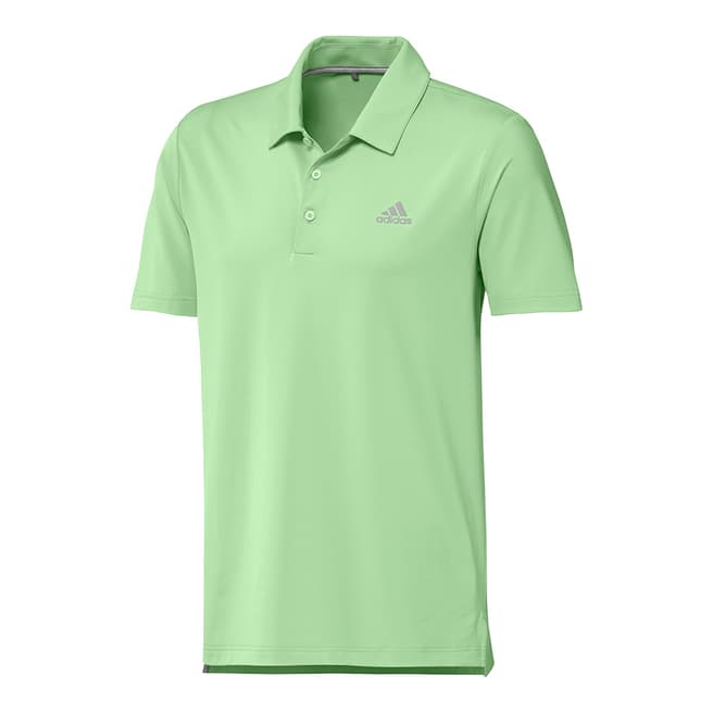 Adidas Golf Green Ultimate Solid 2.0 Polo 