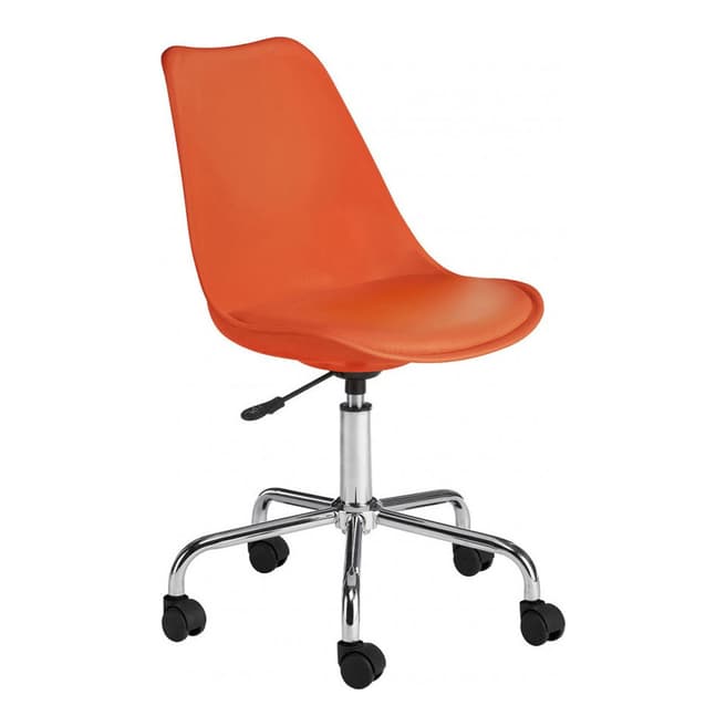 Habitat Ginnie Orange Office Chair