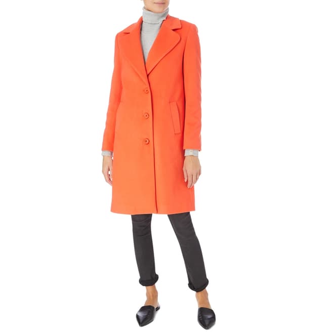 James Lakeland Orange Tailored Coat