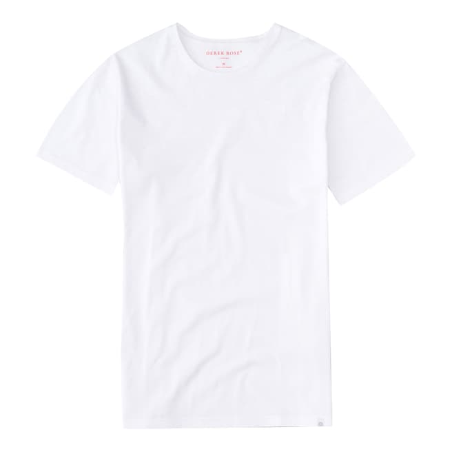 DEREK ROSE White Turner 1 T-Shirt