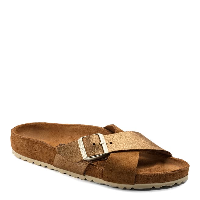 Birkenstock Brown Suede Siena Exquisite Sandals