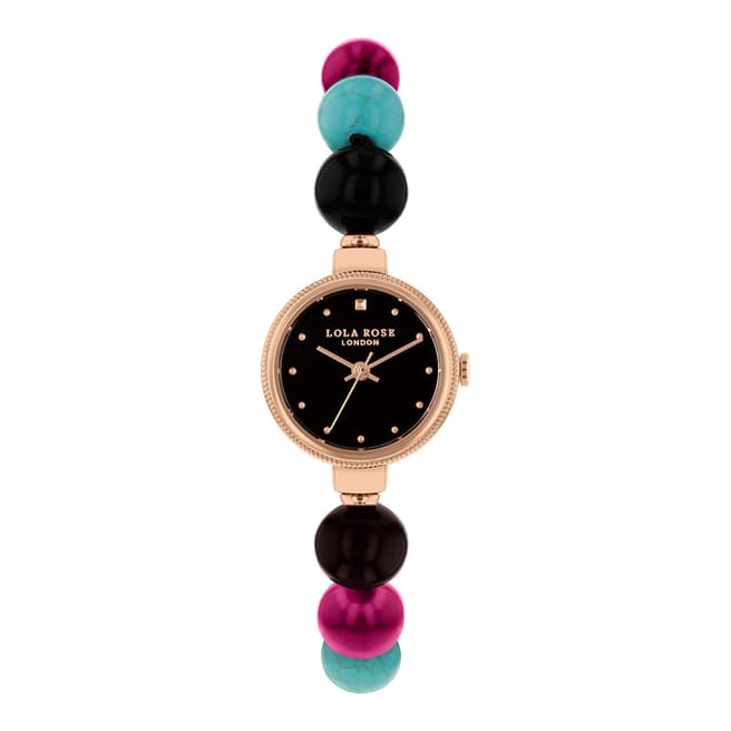 Lola Rose Jewel Mix 150mm Beaded Friendship Bracelet Watch