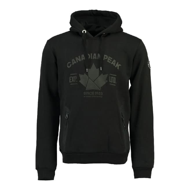 Canadian Peak Black Flipp Hooded Jacket