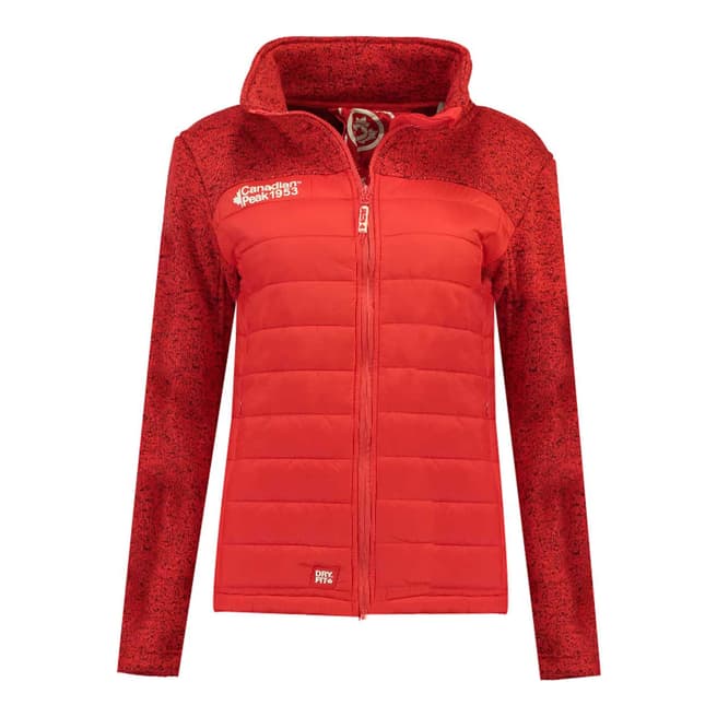 Canadian Peak Red Championne Quilted Jacket