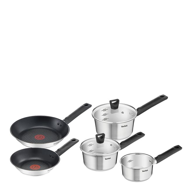 Tefal 5 Piece Simpleo Induction Stainless Steel Pan Set