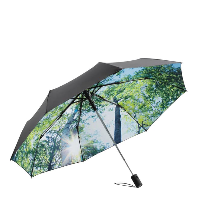 Fare Black / Green Forest Sun Protection Umbrella
