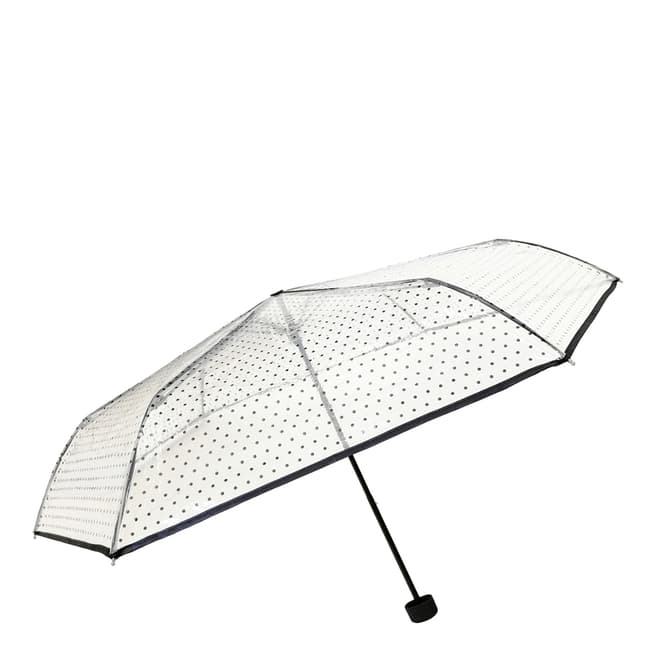 Smartbulle Transparent / Black Dots Umbrella