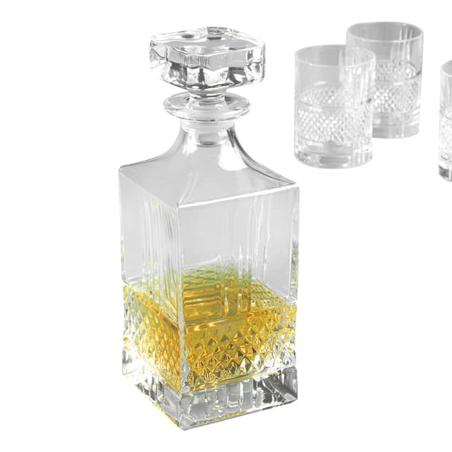 RCR Crystal Brillante Whiskey Decanter, 850ml