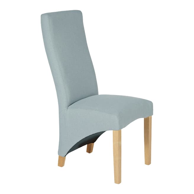 Serene Furnishings 2 X Hammersmith Archer Plain With Oak Legs Dining Chair