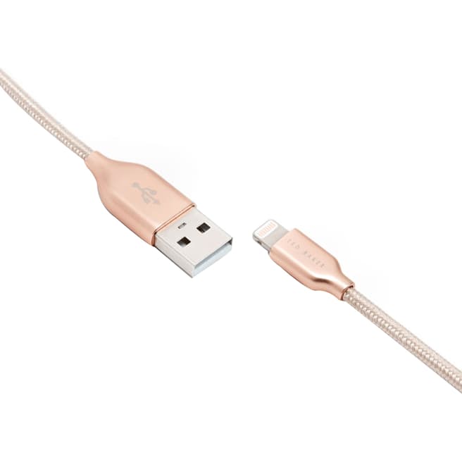 Ted Baker Biscuit KEEPI ConnecTED USB 1.0M Lightning Cable