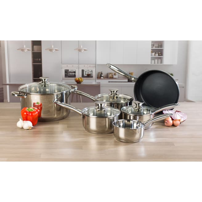 Russell Hobbs 6 Piece Classic Collection Pan Set