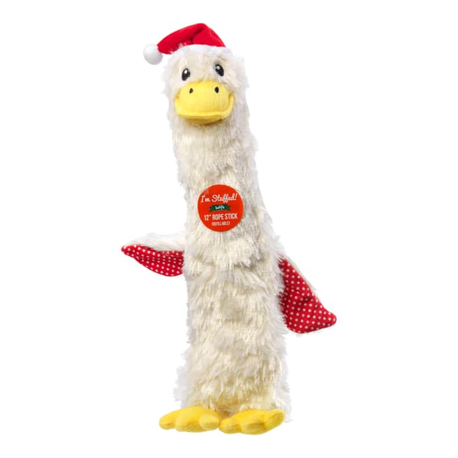 House Of Paws Christmas quacker rope toy Large