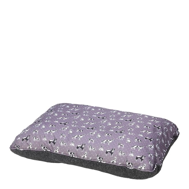 House Of Paws Polka Dogs Cushion Bed 109cm