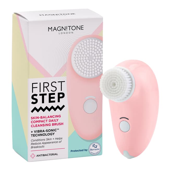 Magnitone First Step Compact Sonic Cleansing Brush - Pink