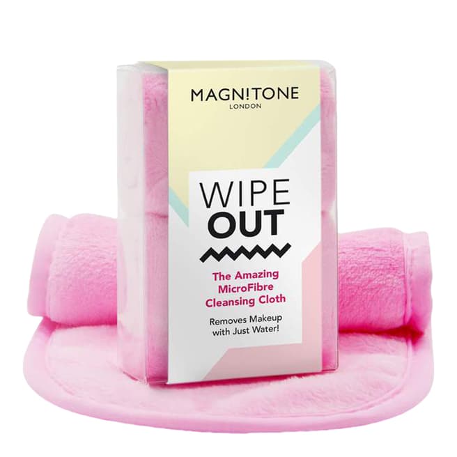 Magnitone Magnitone WipeOut The Amazing Microfibre Cleansing Cloth - Pink - 2 pack