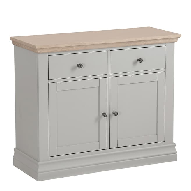 Home Boutique Toulouse Small Sideboard, Smoked Grey
