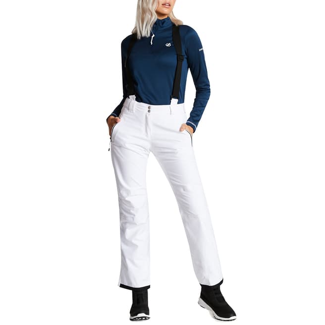 Dare2B White Effused Insulated Pants
