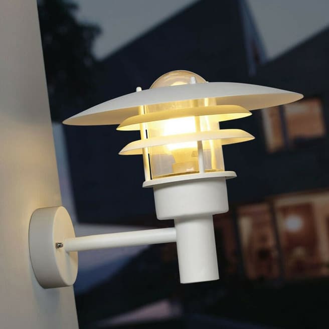 Nordlux White Lonstrup Outdoor Wall Light