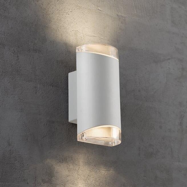 Nordlux White Arn Double Outdoor Wall Light