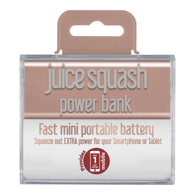 Juice Rose Gold Squash Power bank