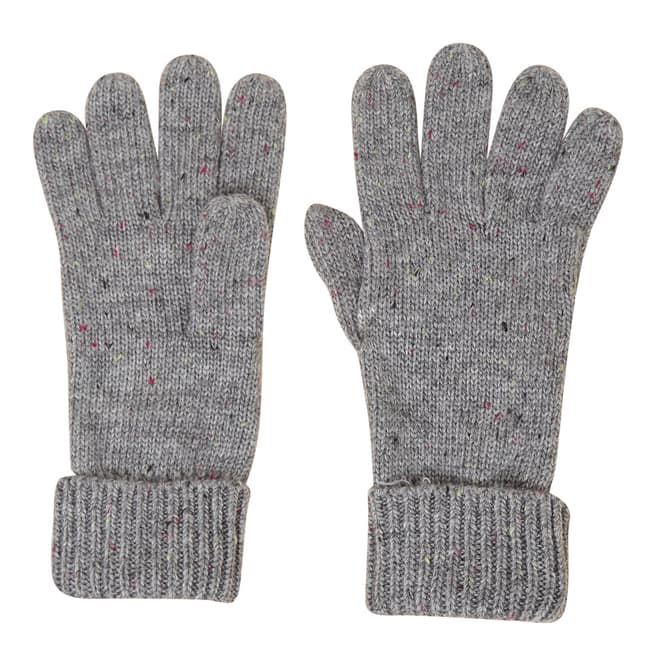 French Connection Grey Speckle Gloves