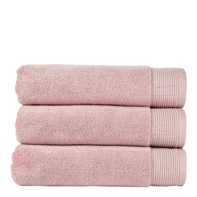 Christy Blossom Zero Twist Bath Towel, Blush