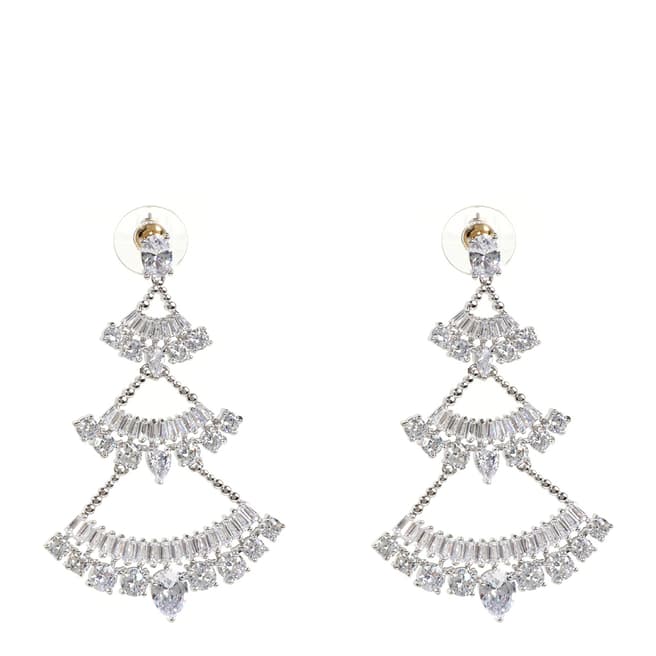 Amrita Singh Silver Chandelier Earrings