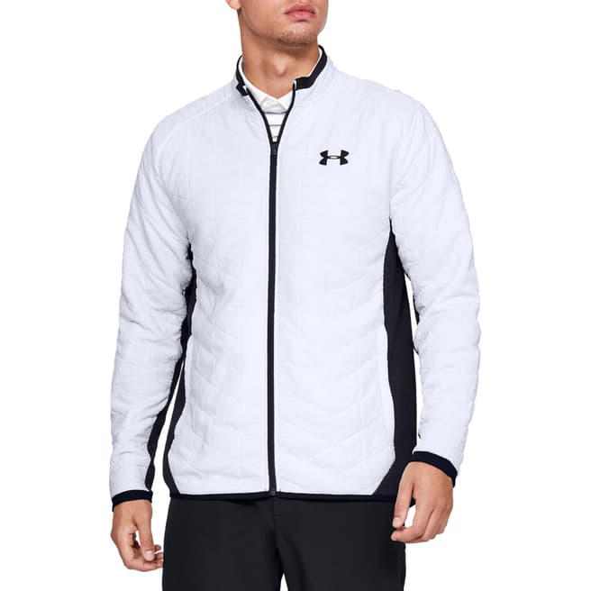 Under Armour White New Space Reactor Jacket