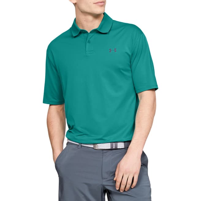 Under Armour Green Performance Polo 2.0