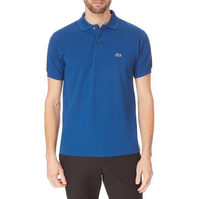 Lacoste Mid Blue Classic Cotton Polo Shirt