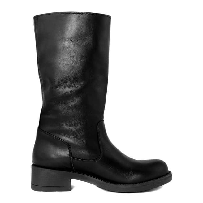 Pelledoca Black Liscio Boots