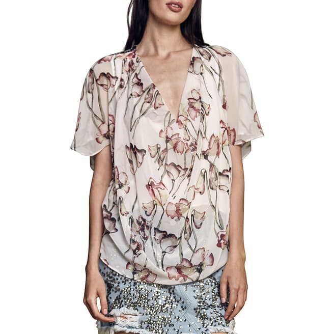 Religion Timid Light Print Care Top