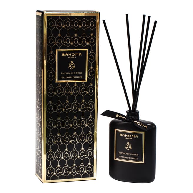 Bahoma Patchouli & Musk Obsidian Diffuser
