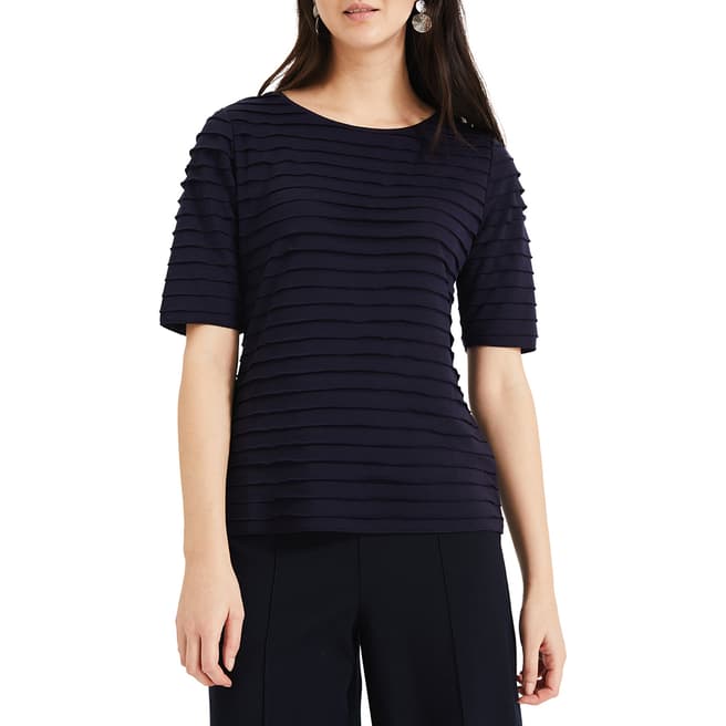 Phase Eight Navy Lia Layered Top