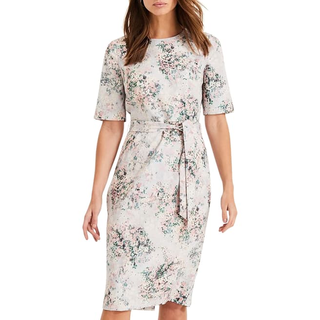 Phase Eight Multi Floral Printed Chantel Dress