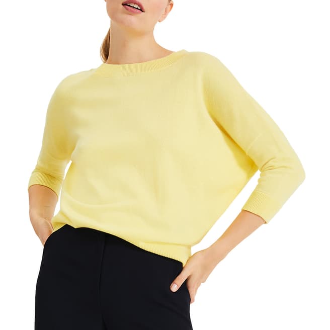 Phase Eight Yellow Shanelle Pln Jumper