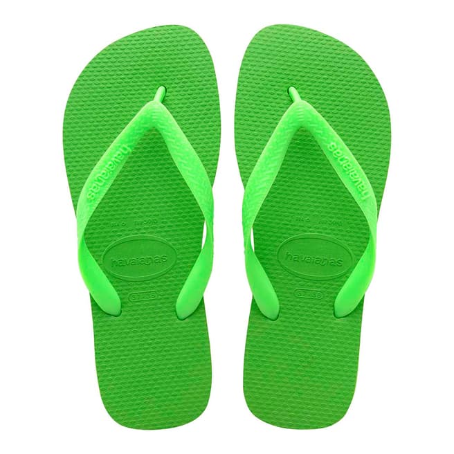 Havaianas Neon Green Top Flip Flop