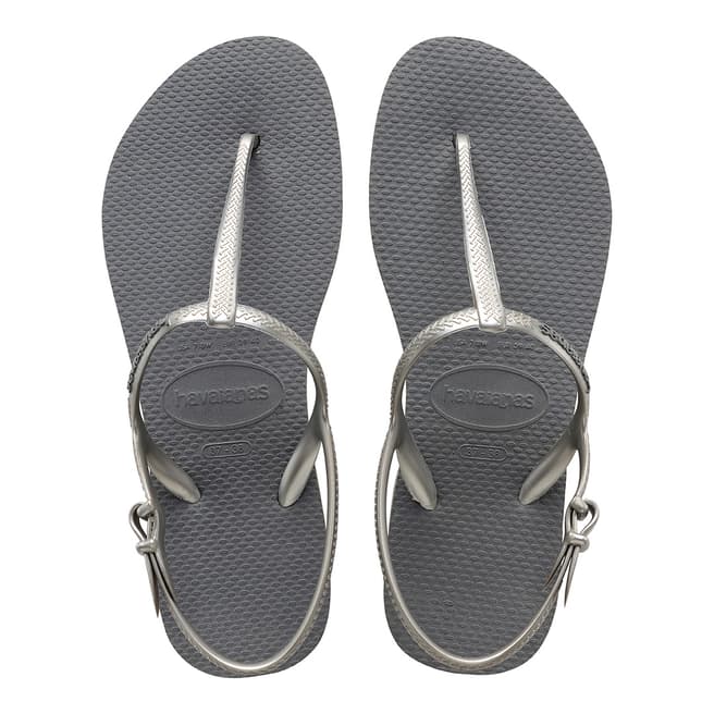 Havaianas Steel Grey Freedom Sandals