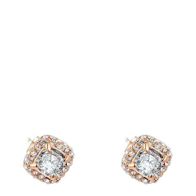 Ma Petite Amie Rose Gold Earrings with Swarovski Crystals
