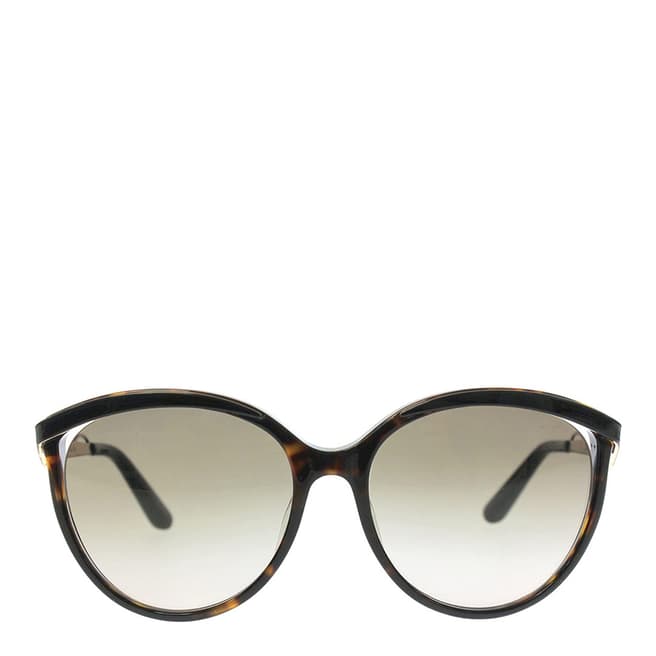 Dior Women's Black/Brown Dior Sunglasses 57mm