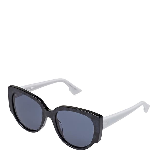 Dior Women's Black/Grey Dior Sunglasses 54mm