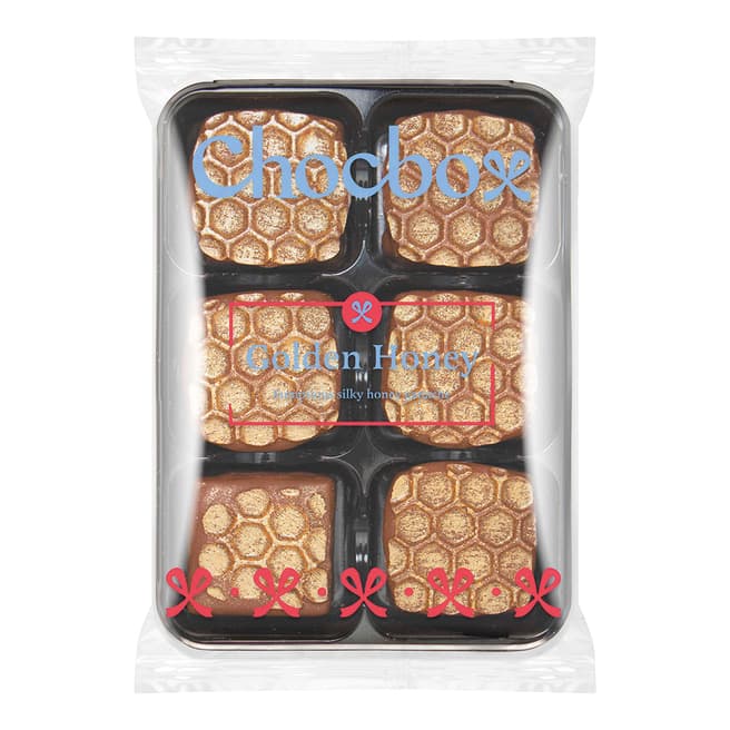 Choc Box Bundle of 6- 6 Piece Golden Honey Chocolates