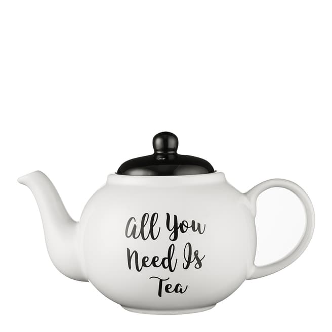 Price & Kensington Carnaby Script 6 Cup Teapot