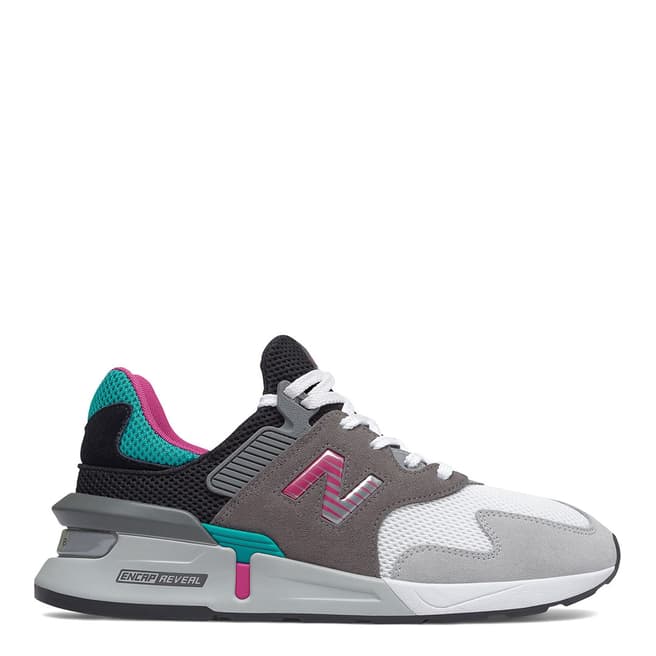 New Balance Grey & Multi 997 Sport V1 Sneakers