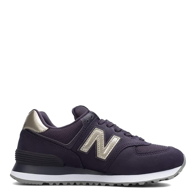 New Balance Purple 574 Core Sneakers